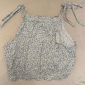 H&M crop top thin strap